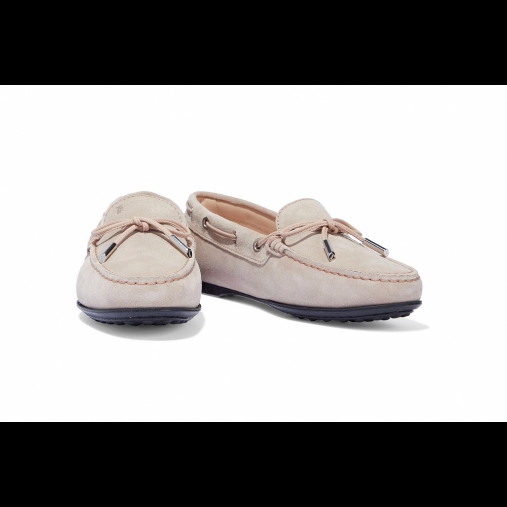 Tod’s City Gommino Suede Loafers